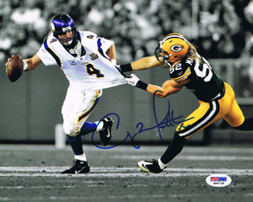 Clay Matthews Signed Packers 8x10 Photo PSA DNA COA